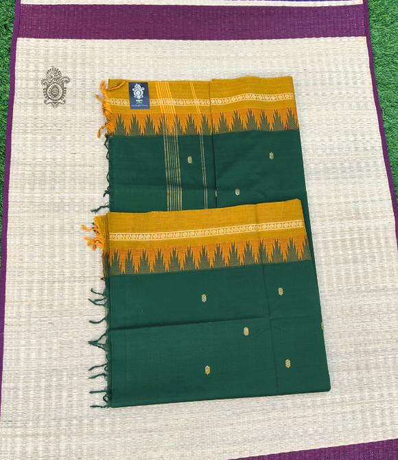 Pure Cotton Chettinad Saree | Kalakriti by Paroma